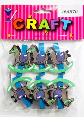 CRAFT MATERIAL CHAIR HORSE KIDS