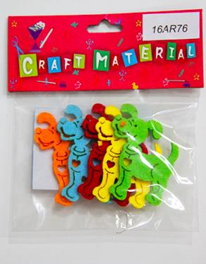 CRAFT MATERIAL DOGS 5PCS