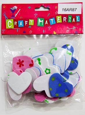 CRAFT MATERIAL HEARTS