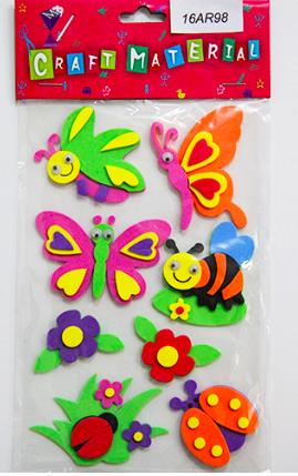 CRAFT MATERIAL BUTTERFLIES SET