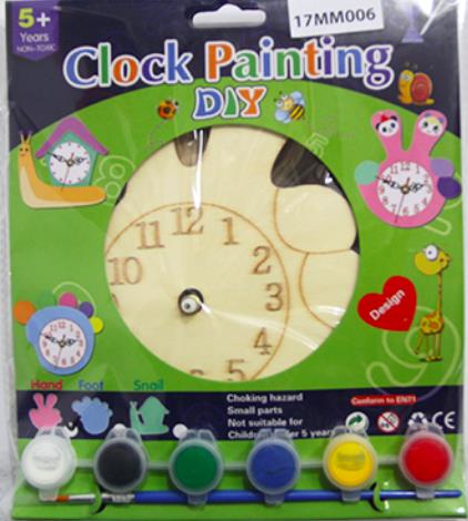 CLOCK PAINTING SET