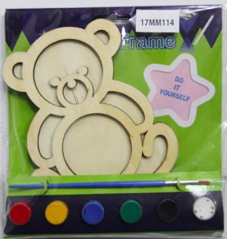 ARTIST PAINTING SET BEAR PHOTO FRAME