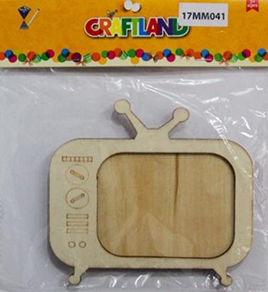 WOODEN CRAFT PHOTO FRAME TV