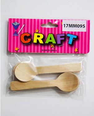 CRAFT WOODEN SPOON 10 PCS