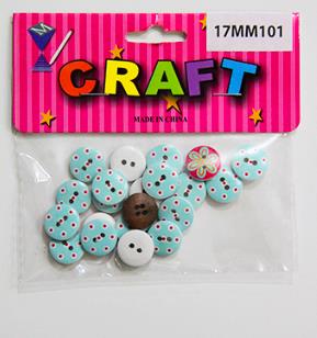 CRAFT BUTTONS 24 PCS