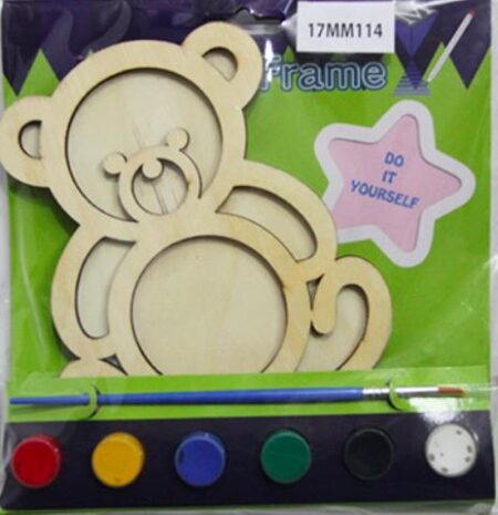 PHOTO FRAME BEAR PAINTING SET