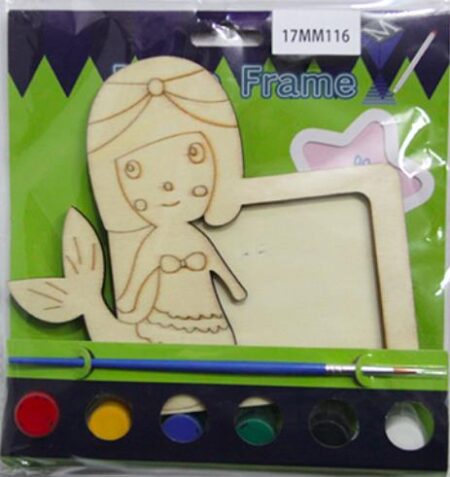 PHOTO FRAME MERMAID PAINTING SET