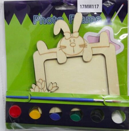 PHOTO FRAME PAINTING SET RABBIT