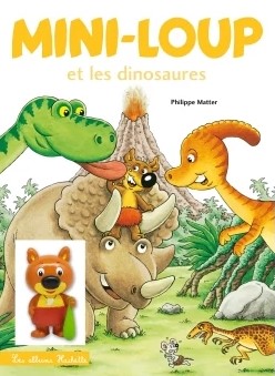 mini loup dinosaures avec figurines