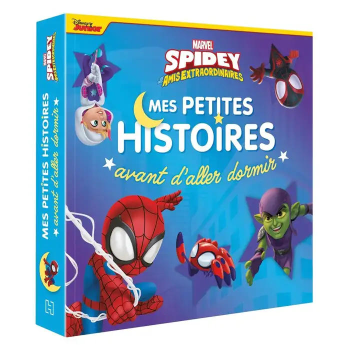 mes petites histoires avant d'aller dormir - marvel - spidey et ses amis