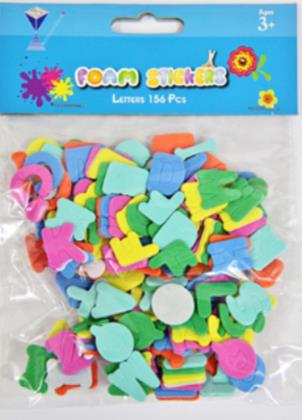 FOAM STICKERS 156PCS