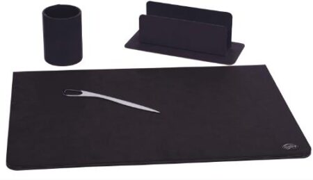 MUNARI DESK SET 4 PCS WINNER BLACK